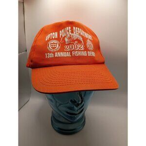 Upton Police Department Fishing Derby 2002 Snapback Hat Adjustable